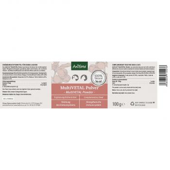 Preview: MultiVETAL Pulver - natürliches Vitaminpulver - 100 g